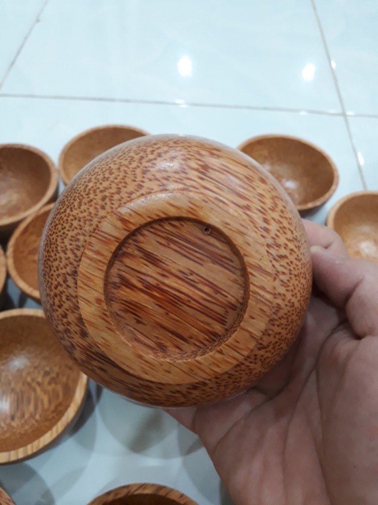 Bát gỗ dừa mỹ nghệ 03