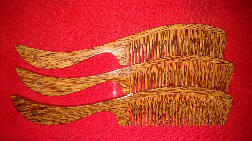 Lược gỗ mỹ nghệ dừa