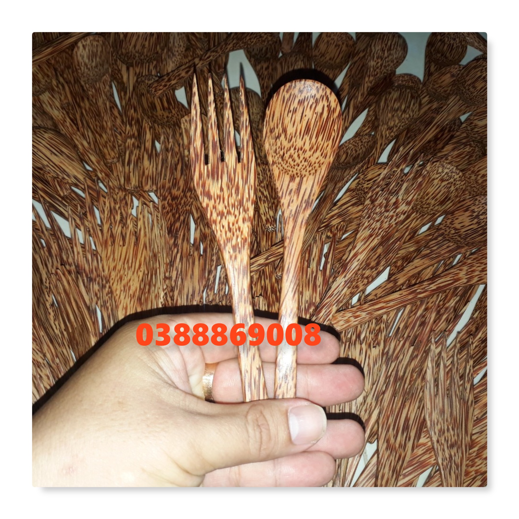 Muỗng thìa nĩa gỗ dừa xuất khẩu